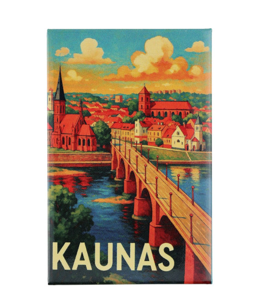 Kauno magnetas su Vytauto Didžiojo tiltu